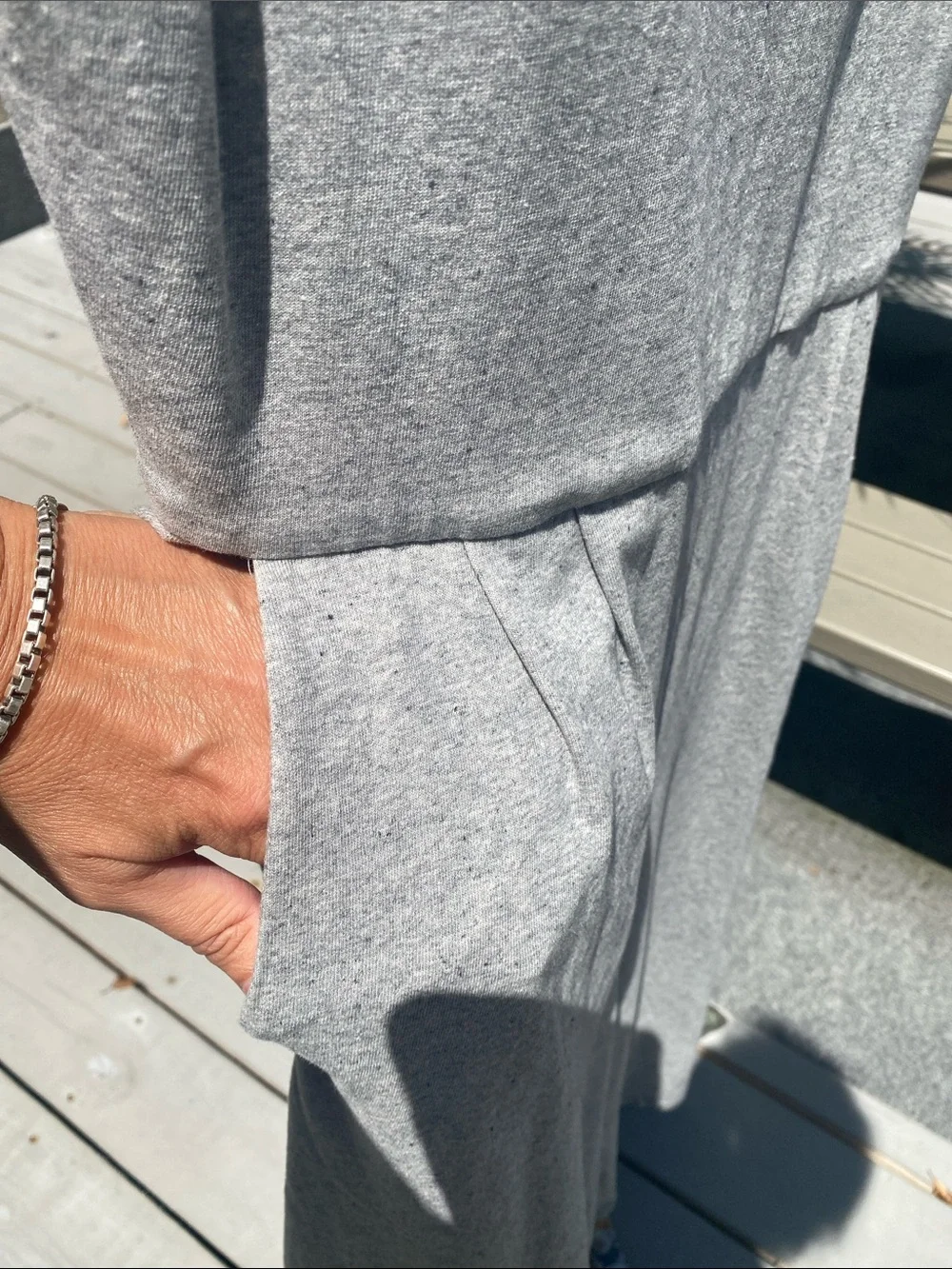 Eileen Fisher Gray Jumpsuit